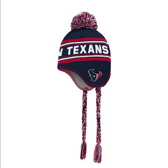 NWT Texas Houston Texans NFL knit hat toddler